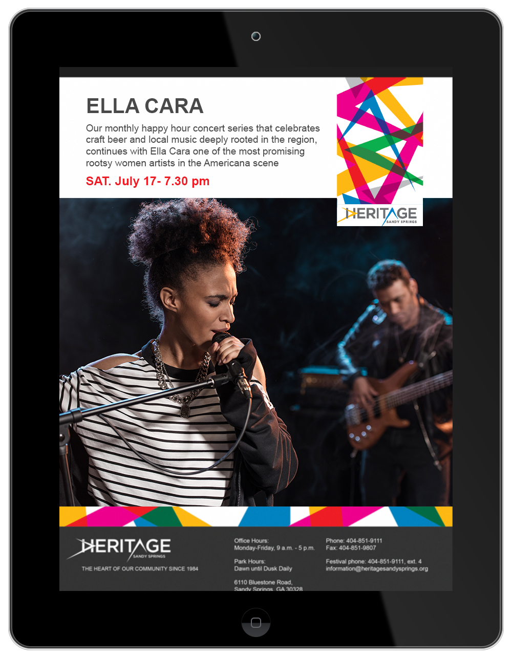 Sandy Springs Heritage Center Corporate ID